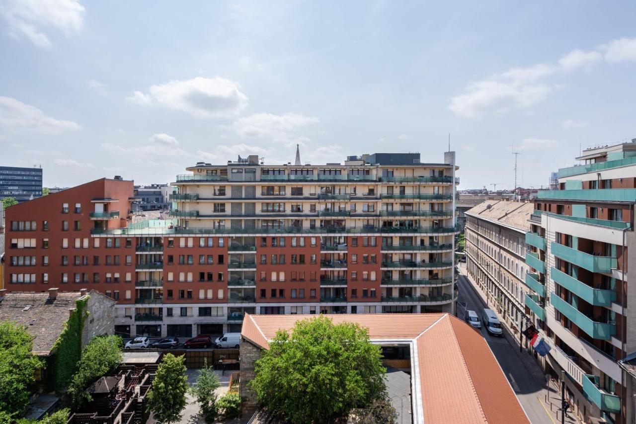 Ferienwohnung Large Terrace - Panoramic View - New Budapest Exterior foto