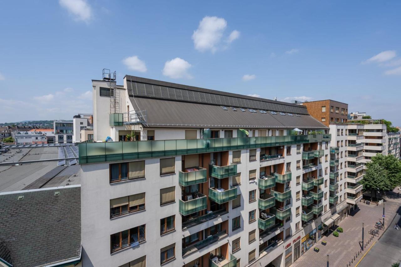 Ferienwohnung Large Terrace - Panoramic View - New Budapest Exterior foto